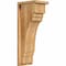 Ekena Millwork Pescadero Rough Sawn Corbel w/Backplate, Western Red Cedar, 8"W x 10"D x 26"H COR08X10X26PEC01RWR - alternate 1
